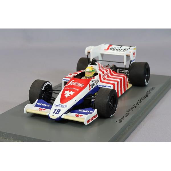 【ミニチャンプス　トールマンハートTG184 A.セナ1/18】 アイルトン・セナ搭乗モデル!トールマン・ハート TG184の1/18スケール
