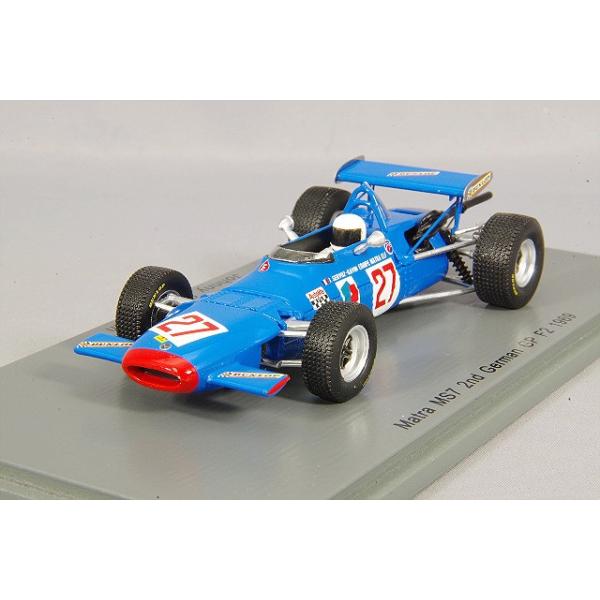 ミニカー/完成品 スパーク 1/43 マトラ MS7 1969 F2 ドイツGP #27 J.S