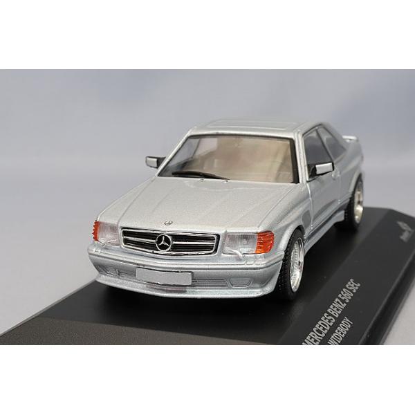 ソリド 1/43 メルセデスベンツ 560 SEC ワイドボディ シルバー