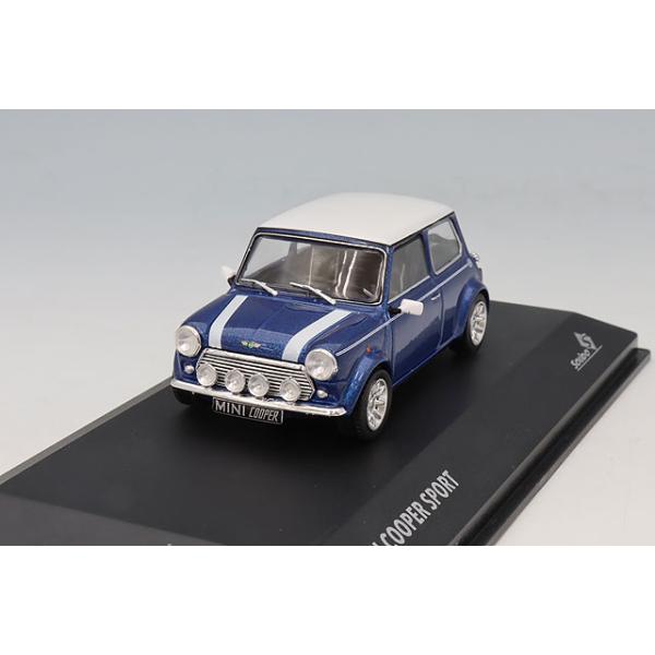 ソリド 1/43 ミニ クーパー スポーツ 1997 ブルー : キッドボックス