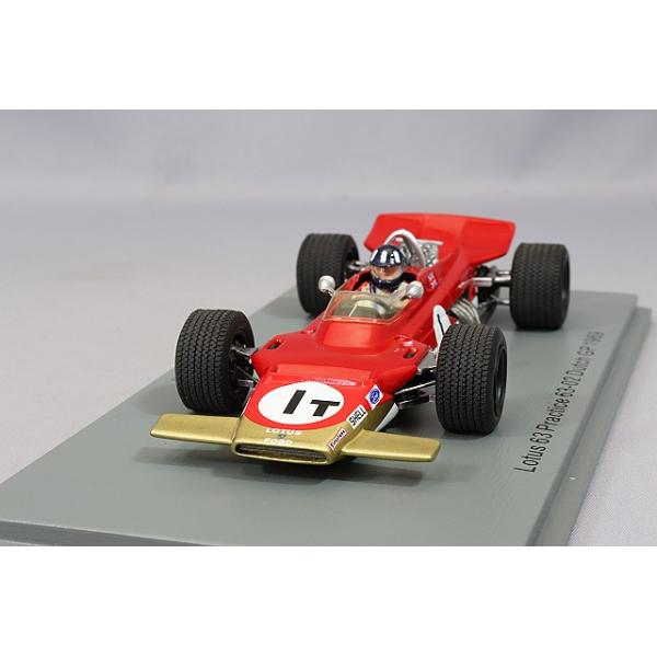 スパーク 1/43 ロータス 63 1969 F1 オランダGP プラクティス 63-02 #1T G.ヒル