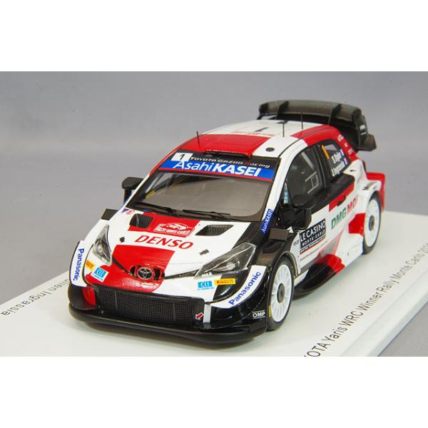 スパーク 1/43 トヨタ ヤリス WRC トヨタ Gazooレーシング WRT 2021 ラリー モンテカルロ ウィナー #1 S.オジェ/J.イングラシア スパーク 1/43 トヨタ ヤリス WRC トヨタ Gazooレーシング WRT 2021 ラリー モンテカルロ ウィナー #1 S.オジェ/J.イングラシア