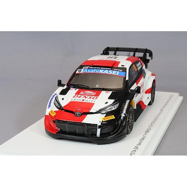 スパーク 1/43 トヨタ GR ヤリス ラリー1 ハイブリッド GAZOO