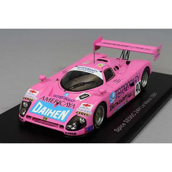 スパーク 1/43 スパイス SPICE BE 86C ルマン 1988 スパーク 1/43 スパイス SE90C 1991 ルマン24H #40 L.St.ジェームズ/C