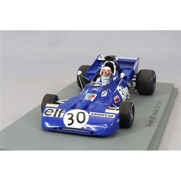 スパーク 1/43 ティレル 003 1971 F1 イタリアGP #30 J.スチュワート