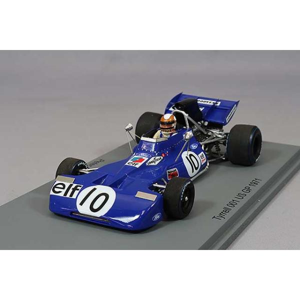 スパーク 1/43 ティレル 001 F1 1971 アメリカGP #10 P.レブソン
