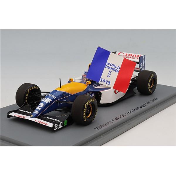 スパーク 1/43 ウィリアムズ FW15C 1993 F1 ポルトガルGP 2位 #2 A.プロスト