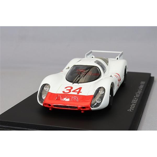 スパーク 1/43 ポルシェ 908LH 1968 ルマン テストデイ #34 R