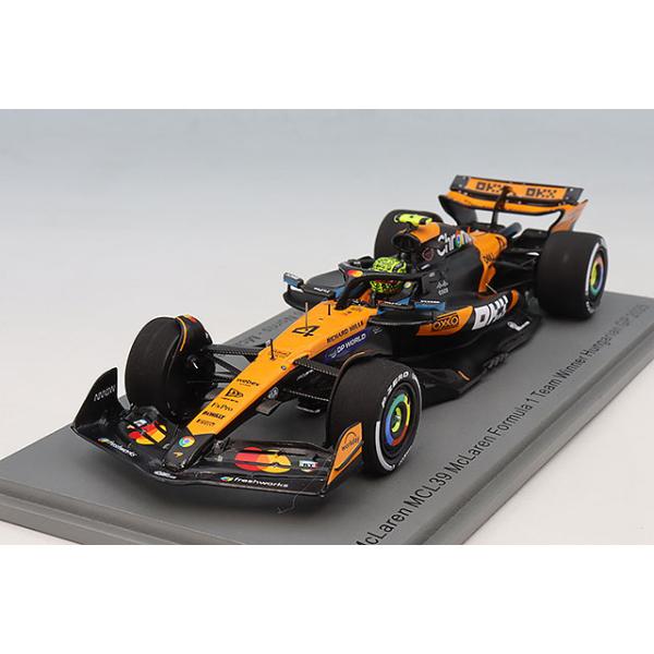 スパーク 1/43 マクラーレン MCL39 マクラーレン F1チーム ハンガリーGP 2025 優勝 #4 L.ノリス マクラーレン200GP達成 ピットボード付き