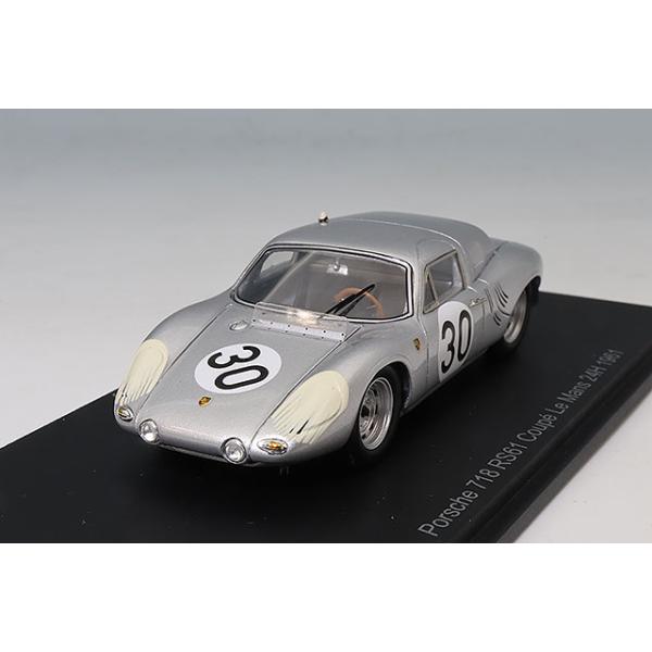 スパーク 1/43 ポルシェ 718 RS61 クーペ 1961 ルマン24H #30 J.ボニエ