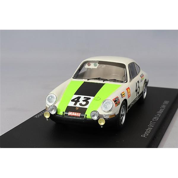 Porsche 911T N°43 12ème 24H Du Mans 1968 – Échelle 1/43 – Spark Model S9738