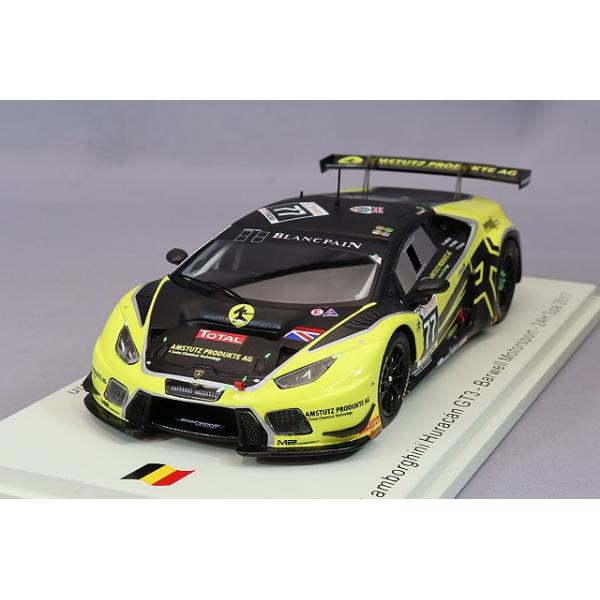 ミニカー/完成品 スパーク ナショナルモデル 1/43 ランボルギーニ ウラカン GT3 2017 スパ24H #77 A.Amstutz/M.コドリッチ/P.クジャラ/O.ギャビン
