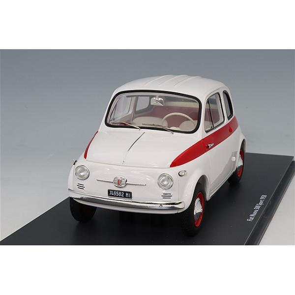 シュコー 1/18 フィアット 500 スポーツ 1958 ホワイト 【レジン製