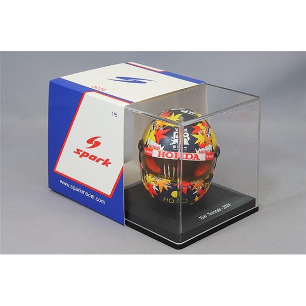 スパーク 1/5 ヘルメット 角田裕毅 2024 F1 : キッドボックス Yahoo!店