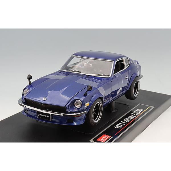 サンスター 1/18 日産 フェアレディ Z (S30) ミッドナイトブルー 右