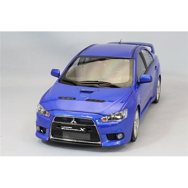 サンスター 1/18 三菱 ランサー エボリューション X ブルーメタリック