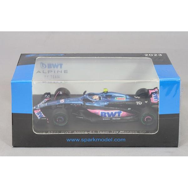 スパーク 1/64 アルピーヌ A523 BWT F1チーム 2023 F1 モナコGP