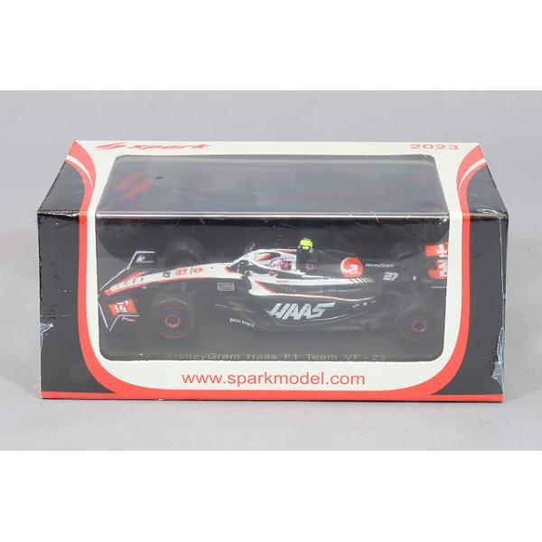 スパーク 1/64 マネーグラム ハース F1チーム VF-23 2023 F1 #27 N