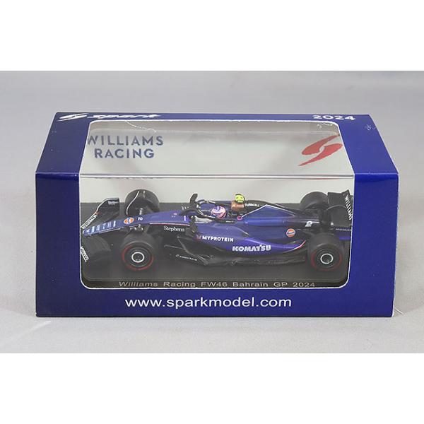 スパーク 1/64 ウィリアムズ レーシング FW46 2024 F1 #2 L