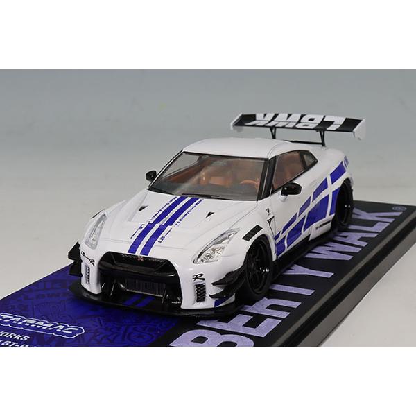 Tarmac 1/43 LB-WORKS 日産 GT-R R35 タイプ2 ホワイト : キッド