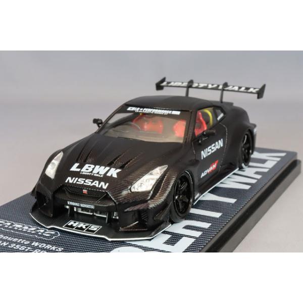 ターマックワークス 1/43 シルエットワークス GT ニッサン 35GT-RR IG2358 1/18 LB-Silhouette WORKS GT Nissan 35GT-RR White With