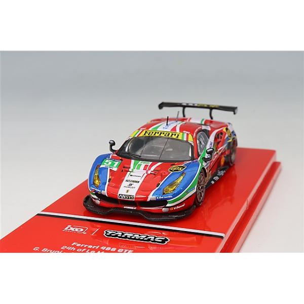1/43 フェラーリ 458 イタリア 2016 ルマン24H LM GTE Tarmac x イクソ 1/64 フェラーリ 488 GTE 2016 ルマン24H #51 G