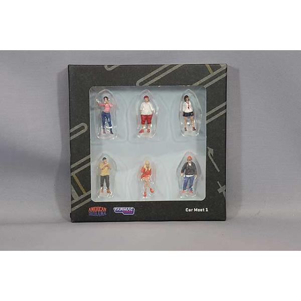 ミニカー/完成品 Tarmac x アメリカンジオラマ 1/64 フィギュア