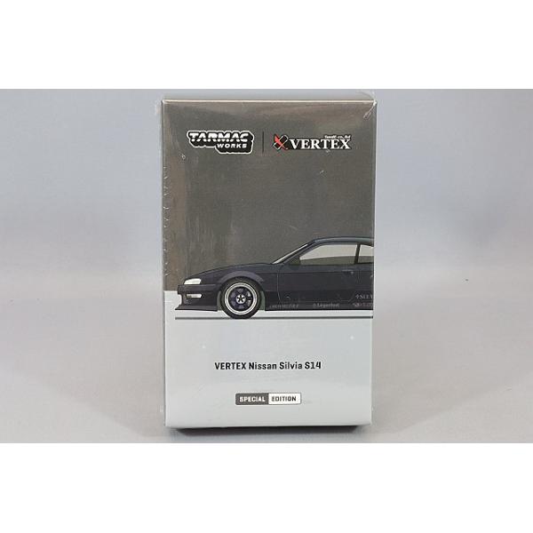 ミニカー/完成品 Tarmac 1/64 VERTEX 日産 シルビア S14 マット