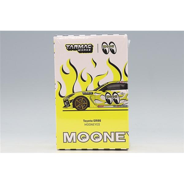 Tarmac 1/64 トヨタ GR86 ムーンアイズ : キッドボックス Yahoo!店