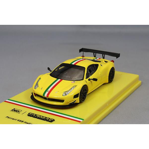 Tarmac 1/64 フェラーリ 458 イタリア GT3 イエロー : キッド