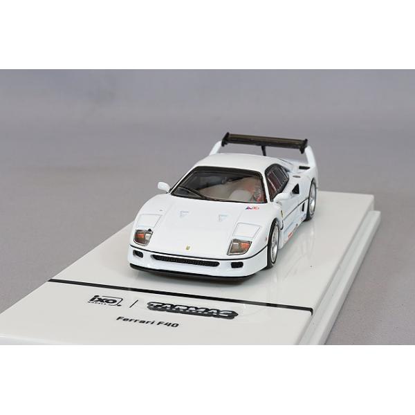 Tarmac 1/64 フェラーリ F40 ライトウェイト ホワイト : キッド