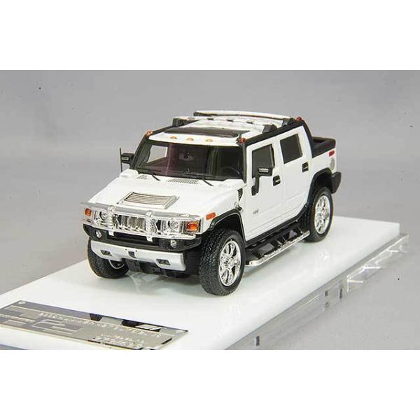 ミニカー/完成品 モーターへリックス 1/64 2008 ハマー H2 SUT パール