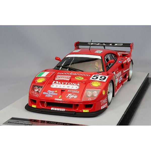 テクノモデル 1/18 フェラーリ F40 GTE 1996 ルマン24H #59 P.Nappi