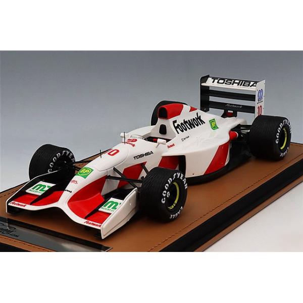 テクノモデル 1/18 フットワーク FA13 1992 F1 ベルギーGP #10 鈴木亜久里 レインタイヤ車