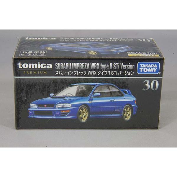 トミカプレミアム 30 1/61 スバル インプレッサ WRX タイプR STi