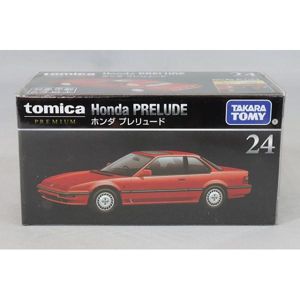 トミカプレミアム 24 1/62 ホンダ プレリュード レッド : キッド