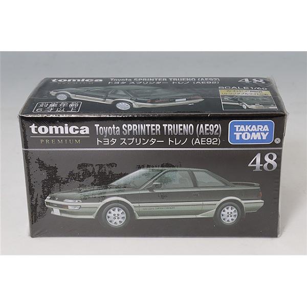 トミカプレミアム 48 1/60 トヨタ スプリンター トレノ (AE92