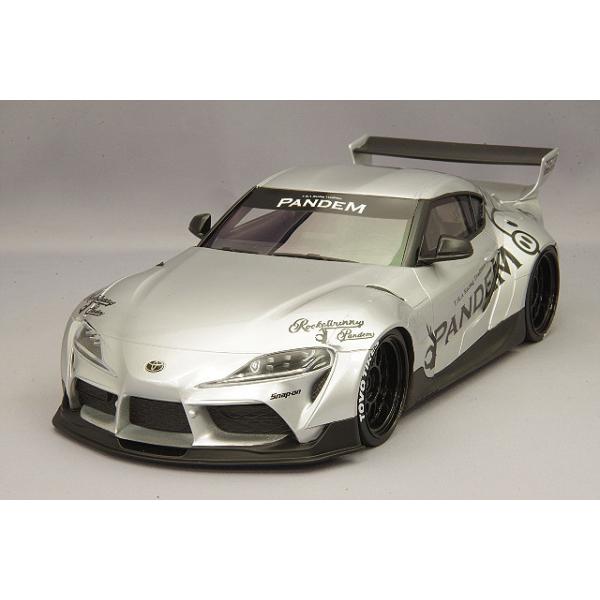 ミニカー/完成品 TOP SPEED 1/18 パンデム GR スープラ V1.0 シルバー