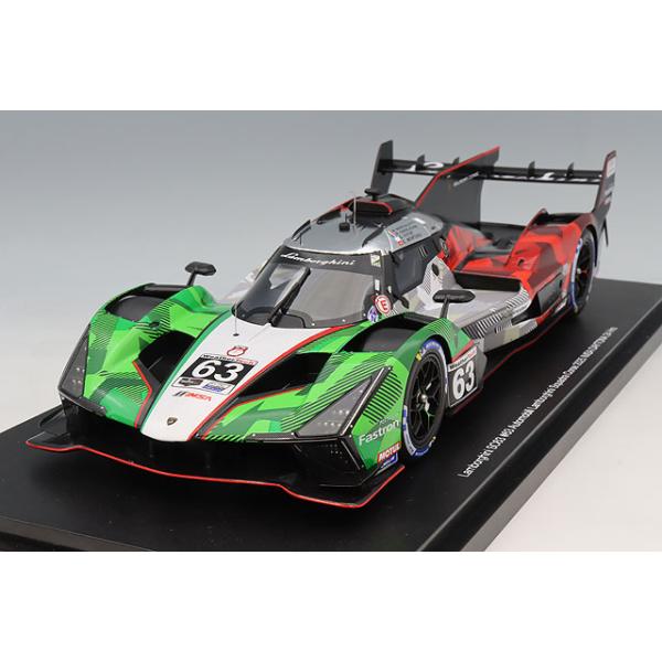 TOP SPEED 1/18 ランボルギーニ SC63 2025 IMSA デイトナ24H #63
