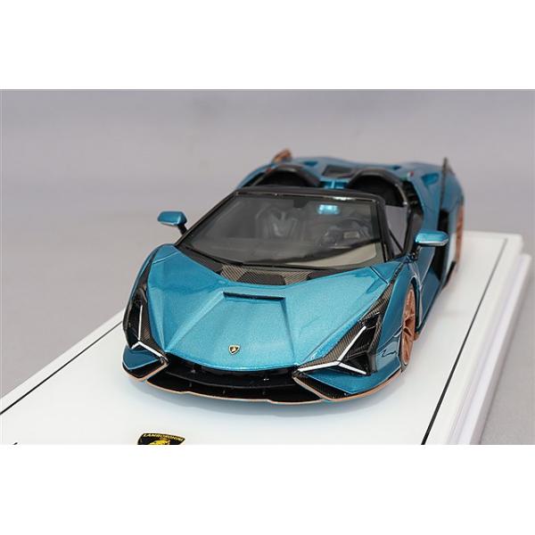 TSM 1/43 ランボルギーニ シアン ロードスター Blu Uranus Preorder] TSM 1:43 Lamborghini Sián Roadster Blu Uranus