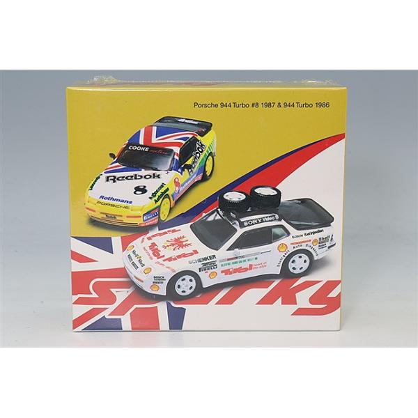 【新品未使用】NIKKO セリカX 2000GT & ポルシェ944ターボセット sparky x Tiny 1/64 ポルシェ 944 ターボ 1987 & カップ 1988 2台