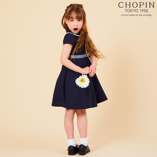 楽天1位 子供服 女の子 涼感襟付リボンフレアワンピース 110 1 130 140cm 8136 2327 Chopin ショパン 安いそれに目立つ Nicmosul Org