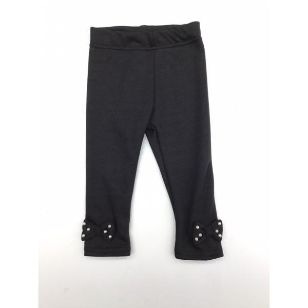 裾のパール付きリボンが可愛いボトムです。シンプルなのでどんなトップスとも相性抜群です。ストレッチ性もあり履きやすいレギンスです。裏シャギーなので寒い冬もあったかい！素材：【本体】ポリエステル97%   ポリウレタン3%angel Love ...