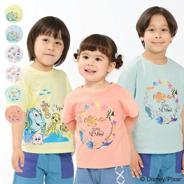 30％OFFセール ファインディングニモ 半袖Tシャツ 子供服 キッズ 80-130cm 女の子 男の子 半袖 Tシャツ Jolly Jury ジョリージュリー K 新作 2602 71 爆買