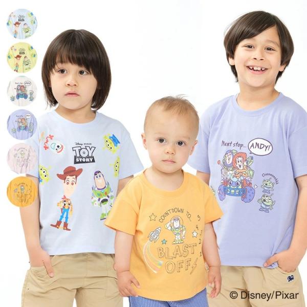 30％OFFセール トイストーリー 半袖Tシャツ 子供服 キッズ 80-130cm 女の子 男の子 半袖 Tシャツ Jolly Jury ジョリージュリー K 新作 2602 71