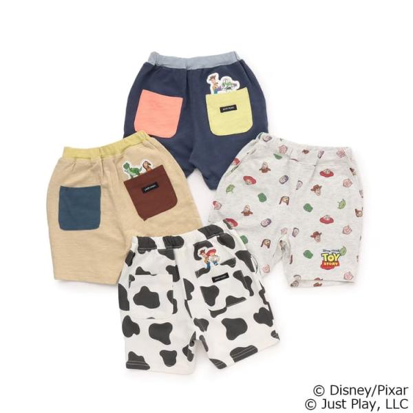 Disney/Pixar TOY STORY トイストーリー カットパンツ ハーフパンツ プティマイン 男の子 キッズ 子供用 80-130cm petit main K 新作 2602 71 爆買