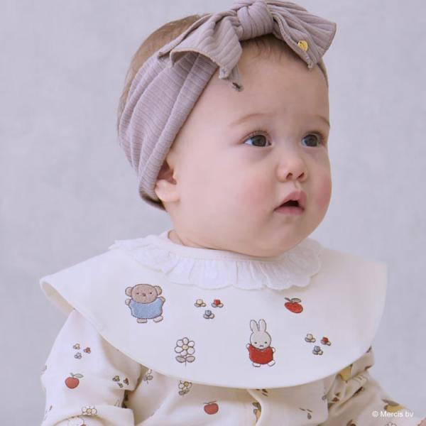 ベビー服 スタイ ビブ よだれかけ 360度 フリル レース 花柄 動物柄 ミッフィー ボリス くま 刺繍 アップリケ 赤ちゃん 乳幼児 幼児 離乳食 食事 エプロン お出かけ おしゃれ かわいい ポップ カジュアル ナチュラル ガーリー ...