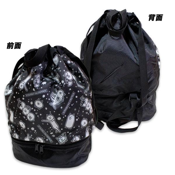 送料無料 にゃんこ大戦争 2WAYボンサック 約H370×W245×D190mmプールバッグ トートバッグ サマーバッグNYANKO DAISENSOU 2026年