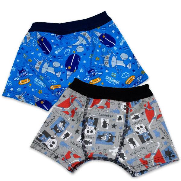 ボクサーブリーフ ブリーフ ボクサーパンツ 子供服パンツ 男の子 キッズインナー 子供肌着 子供パンツ キッズパンツ あんぱんまん anpanman最新柄のボクサーブリーフになります。内ももにフィットして動きやすく名前が書けるタグ付きです。...