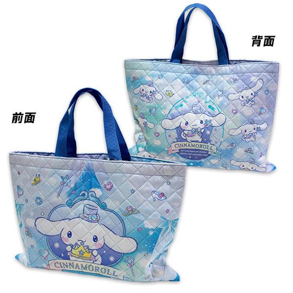 レッスンバッグ トートバッグ 手提げバッグ お稽古 かばん bag シナモロール シナモン シナモ cinnamoroll サンリオ Sanrioレッスンバッグになります。ポリエステル素材なので軽くて丈夫でシワが寄りにくく速乾性が高いところ...